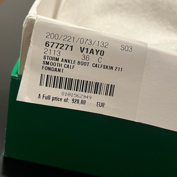 BEAUTIFUL Bottega Brown Storm Ankle Boots - Picture 7 of 8